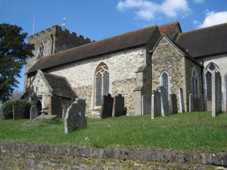 photo of St Mary's Church burial ground